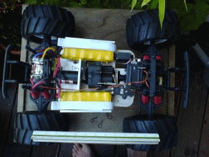 die Technik, von oben