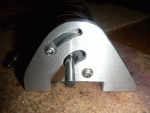 der Motorhalter in seiner endgültigen Form