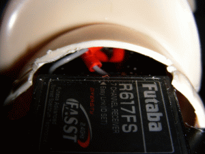 so sieht das im 			Rücken aus